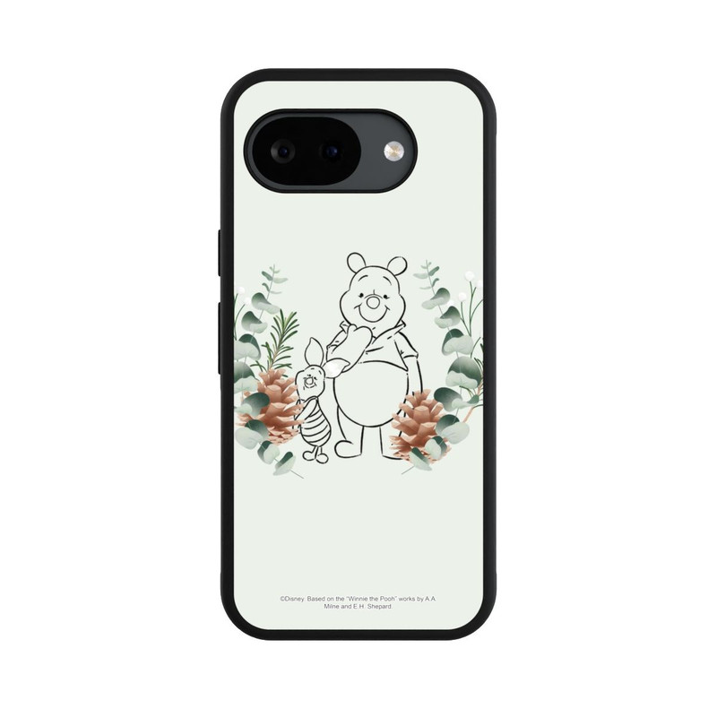Pixel 10a Base Case Grüne Liebe Puuh und Ferkel