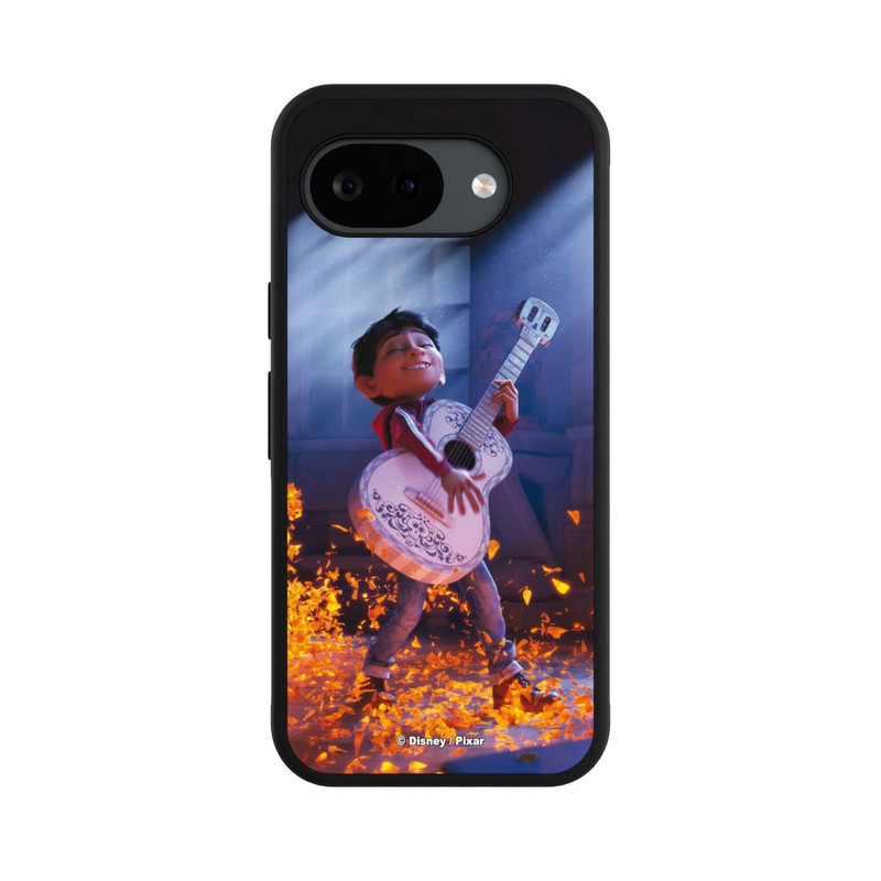 Pixel 10a Base Case Miguel Coco Gitarrenfilm-Szene