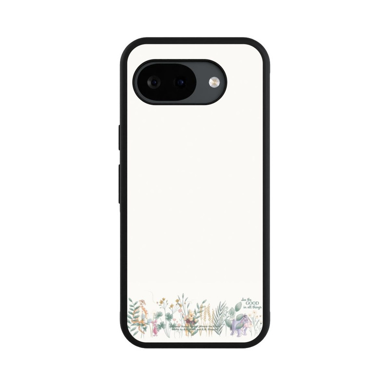 Pixel 10a Base Case Winnie Puuh und seine Freunde hinter Eukalyptus