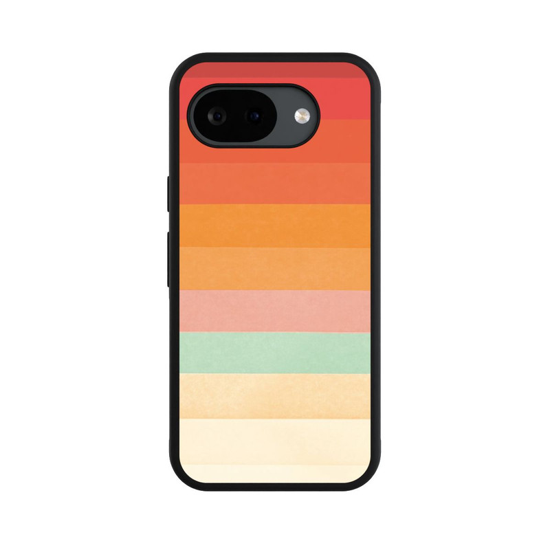 Pixel 10a Base Case Regenbogen Chevrons II