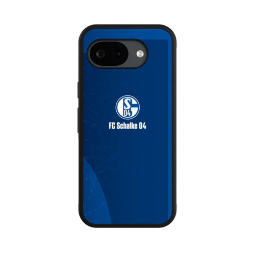 Google Pixel 10a Base Case Schalke 04 Blauer Hintergrund Mit Logo