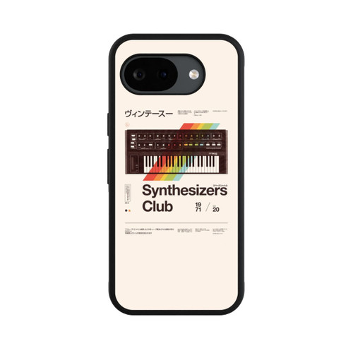 Google Pixel 10a Base Case Synthe Club Print