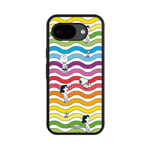 Google Pixel 10a Base Case Snoopy Pattern Rainbow