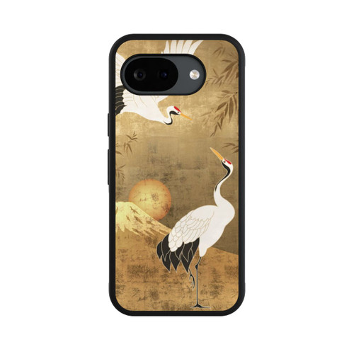 Google Pixel 10a Base Case Kraniche Gold Japan 1