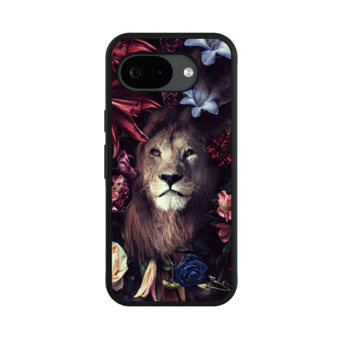Google Pixel 10a Base Case Löwe Blumenrahmen