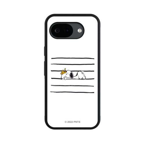 Google Pixel 10a Base Case Snoopy Woodstock Streifen
