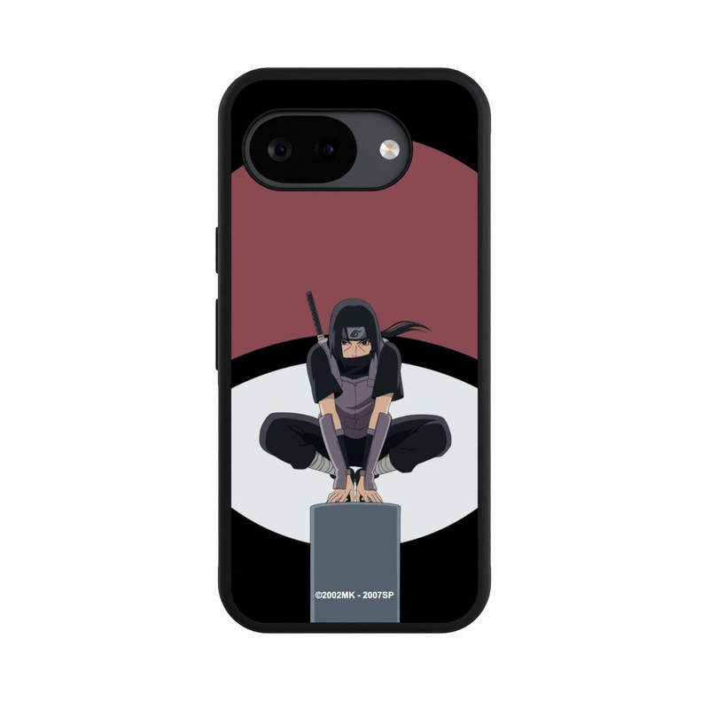 Pixel 10a Base Case Itachi Uchiha Symbol schwarz