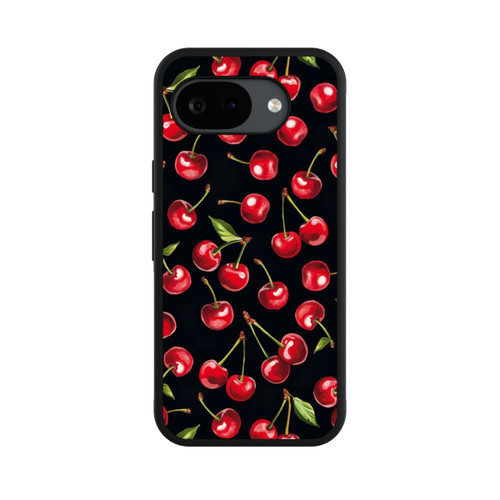 Google Pixel 10a Base Case Kirschmuster Schwarz mit KI