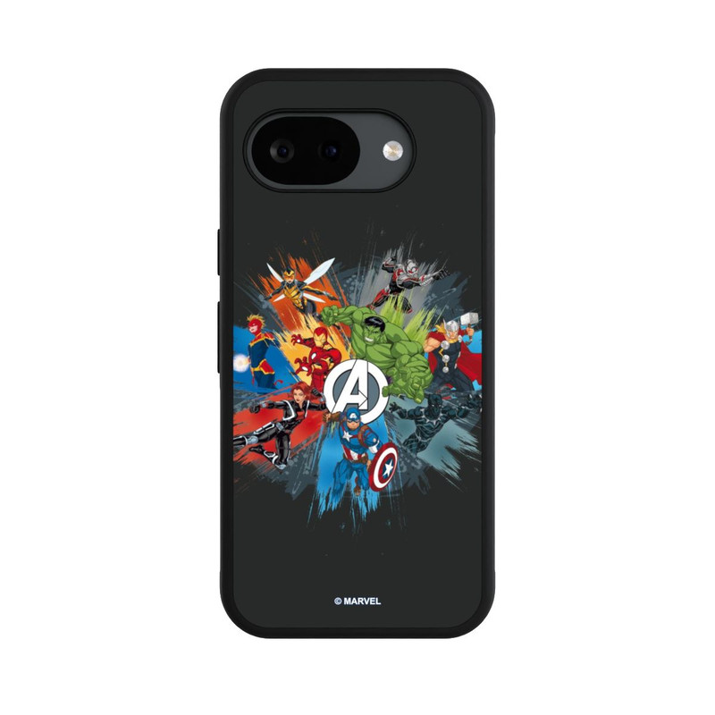 Pixel 10a Base Case Marvel's Avengers Black