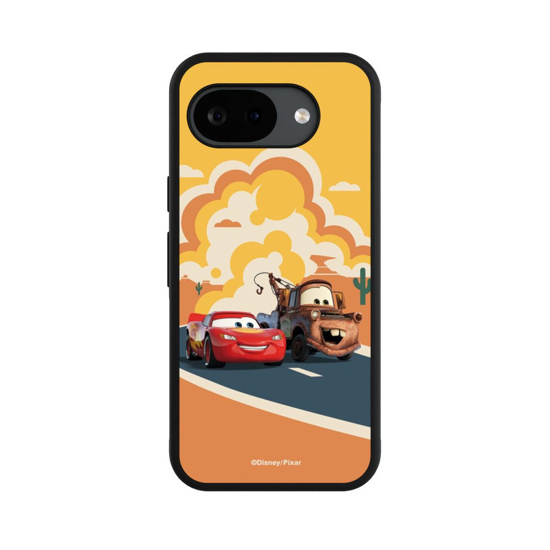 Pixel 10a Base Case Disney Cars Lightning McQueen Und Hook on the Road