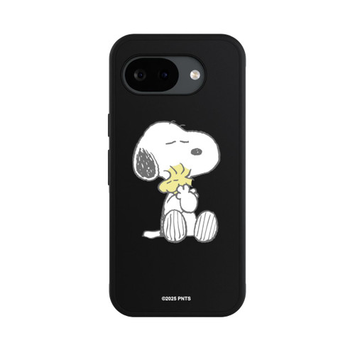 Google Pixel 10a Base Case Snoopy And Woodstock Cuddling transparent