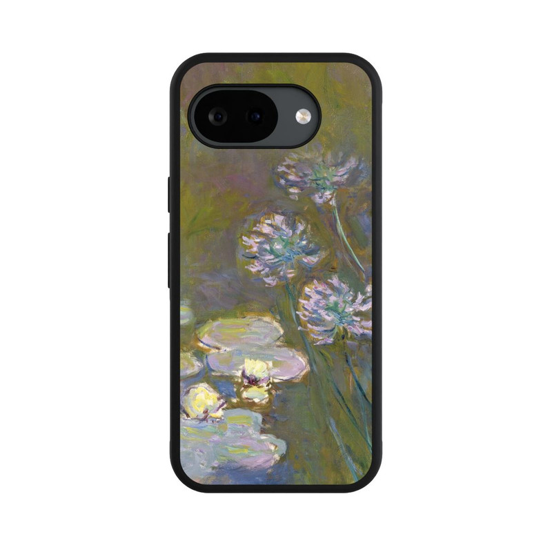 Pixel 10a Base Case Waterlilies and Agapanthus