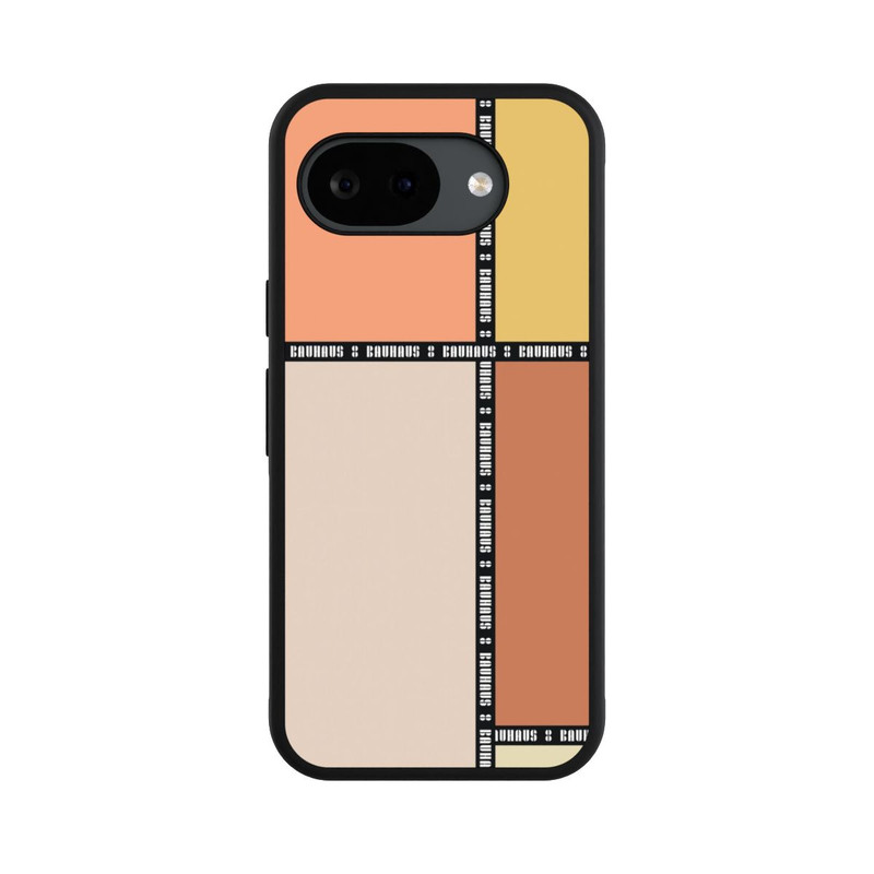 Pixel 10a Base Case Bauhaus Squares-Pastel
