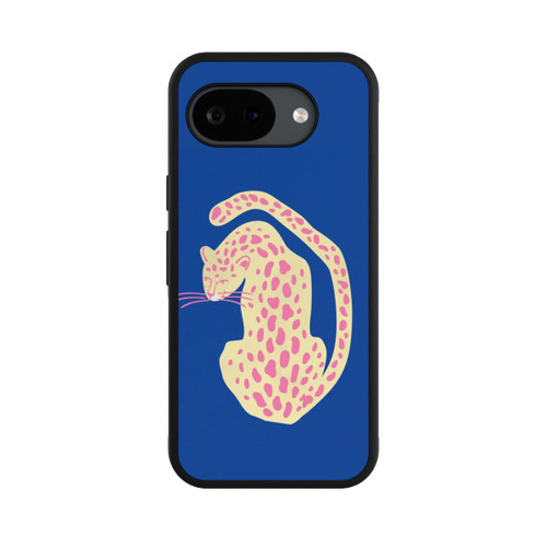 Google Pixel 10a Base Case Blue Pink Cat