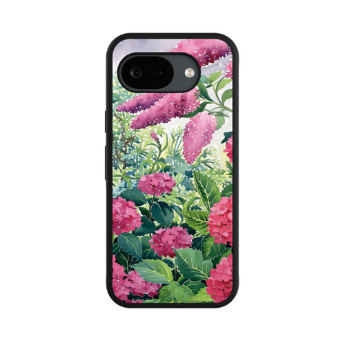Google Pixel 10a Base Case Garden Hydrangeas and Buddleia by Christopher Ryland