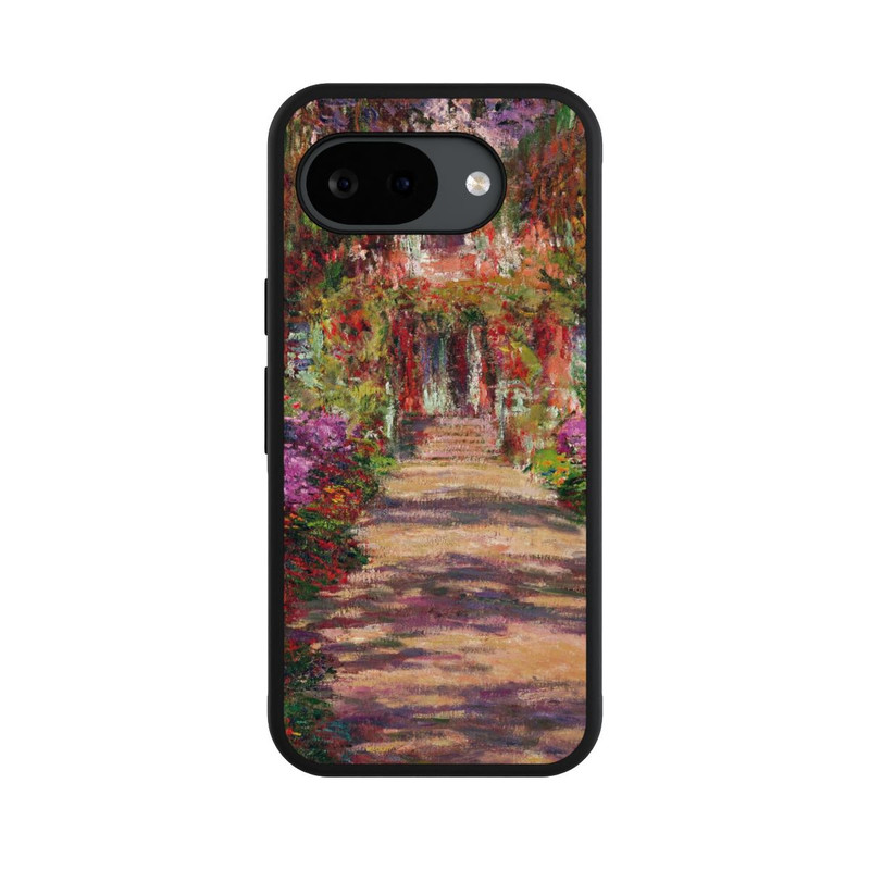 Pixel 10a Base Case Eine Allee in Monets Garten in Giverny by Claude Monet