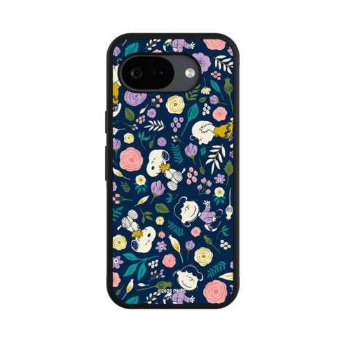 Google Pixel 10a Base Case Peanuts Dark Flower Pattern