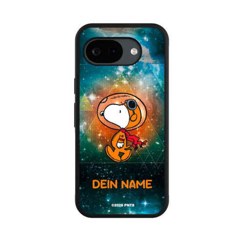 Google Pixel 10a Base Case Snoopy Weltraumreisender Personalisierbar