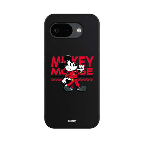 Google Pixel 10a Base Case Micky Maus Rennfahrer Transparent