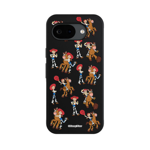 Google Pixel 10a Base Case Toy Story 5 Jessie Cowboy Pattern Transparent