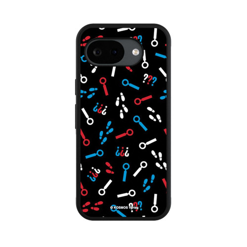 Google Pixel 10a Base Case Drei Fragezeichen Detektiv Muster