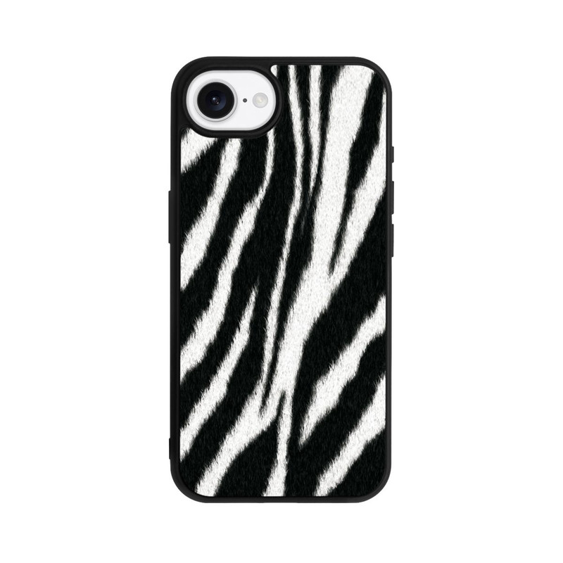 iPhone 17e Base Case Zebra Look