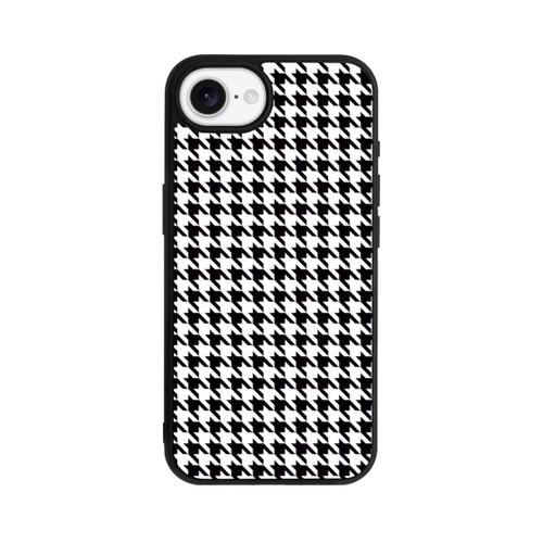 Apple iPhone 17e Base Case Hahnentritt Schwarz Weiß