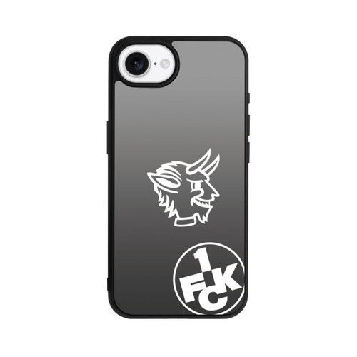 Apple iPhone 17e Base Case Teufelskopf FCK auf Schwarz