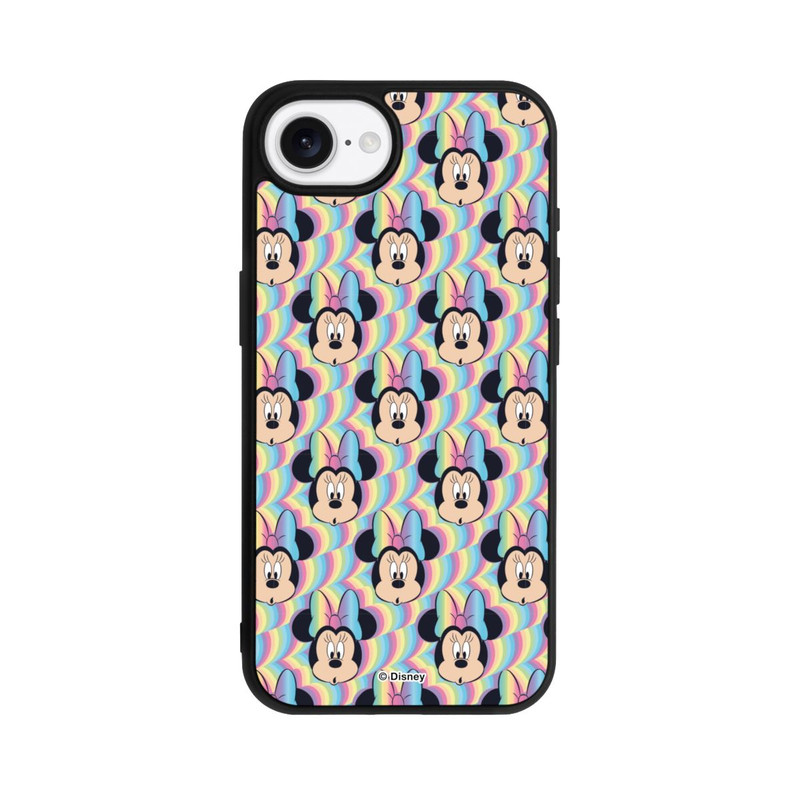 iPhone 17e Base Case Minnie Rainbow Faces