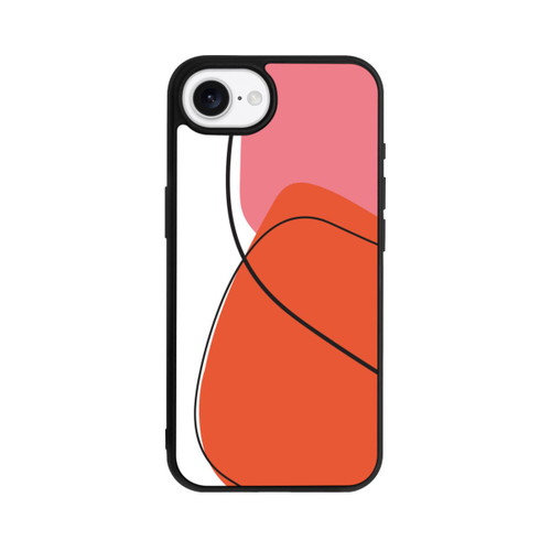 Apple iPhone 17e Base Case Meine orangefarbene Kunst