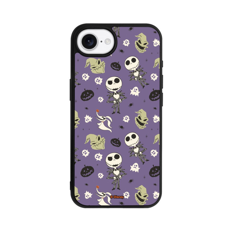 iPhone 17e Base Case Jack Purple Pattern Tim Burtons Nightmare before Christmas