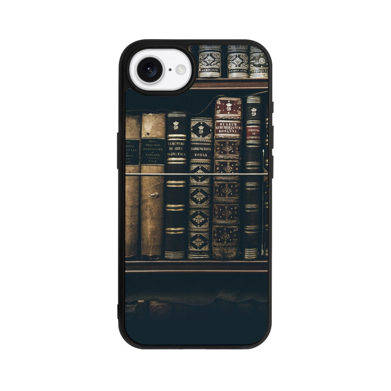 iPhone 17e Base Case Book Stack Dark