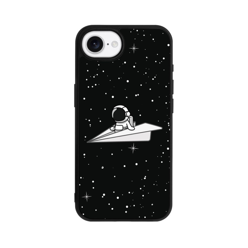 iPhone 17e Base Case Astronaut Paper Plane Comic