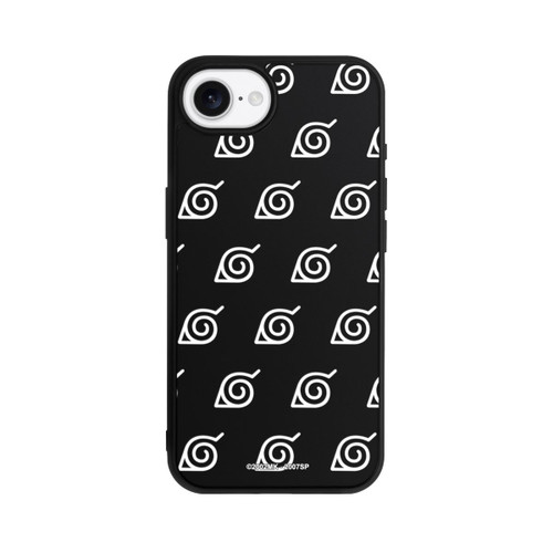 Apple iPhone 17e Base Case Weißes Konoha-Muster Transparent