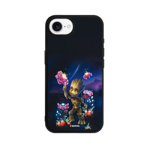 Apple iPhone 17e Base Case Baby Groot Blumen