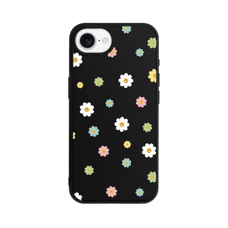 iPhone 17e Base Case Flower Power klein transparent