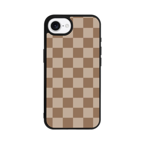 Apple iPhone 17e Base Case Braun Karo