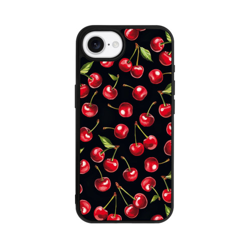 Apple iPhone 17e Base Case Kirschmuster Schwarz mit KI