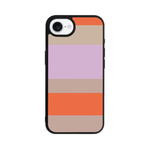 Apple iPhone 17e Base Case Moca Lila Orange Stripes