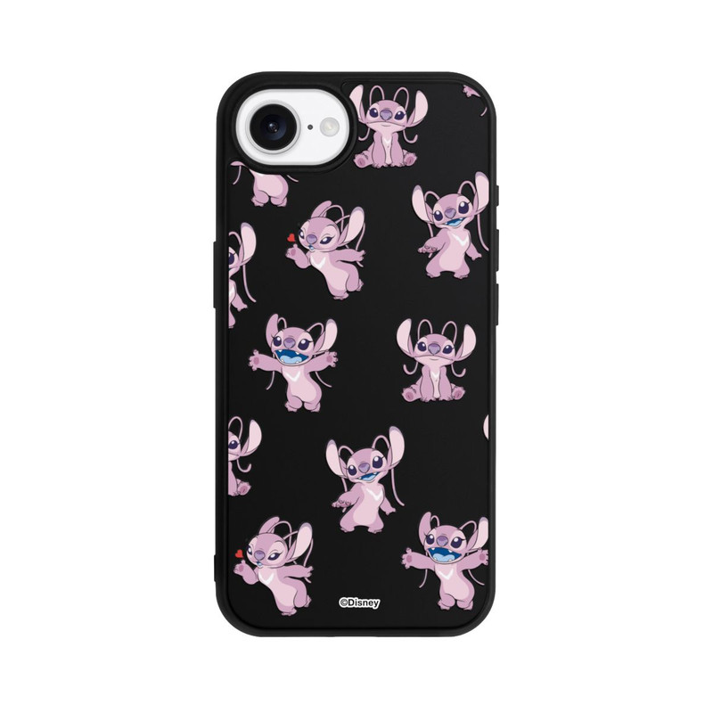iPhone 17e Base Case Angel Faces Pattern Transparent