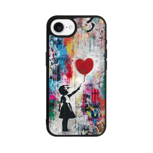Apple iPhone 17e Base Case Balloon Girl Colorful