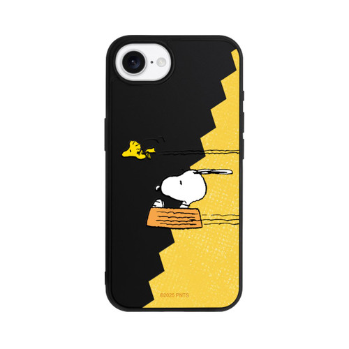 Apple iPhone 17e Base Case Peanuts-Snoopy und Woodstock Transparent