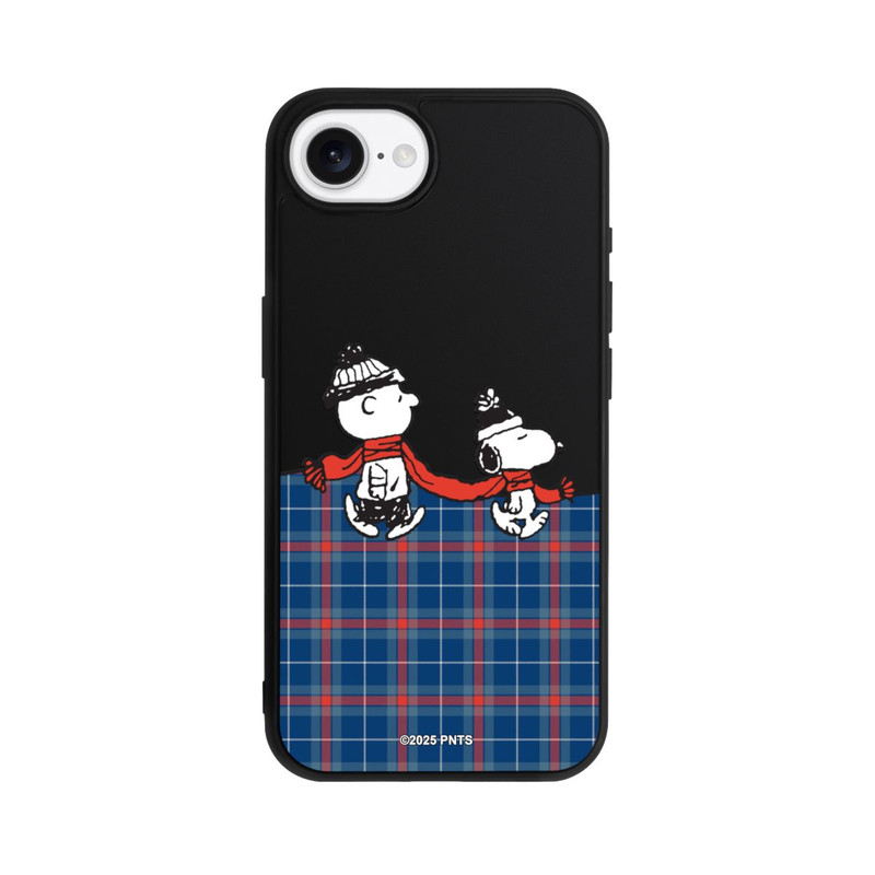 iPhone 17e Base Case Peanuts Weihnachtspulli Transparent