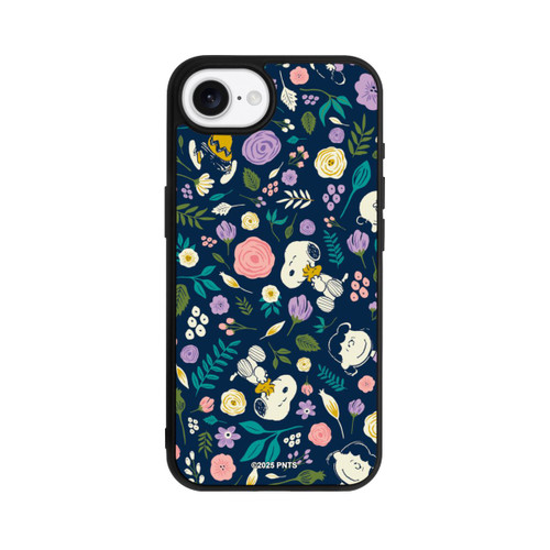 Apple iPhone 17e Base Case Peanuts Dark Flower Pattern