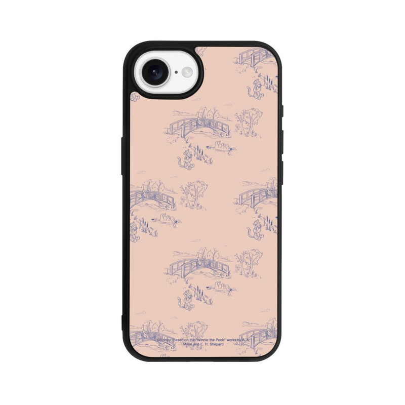iPhone 17e Base Case Winnie Puuh Keramik Muster Brücke Pink