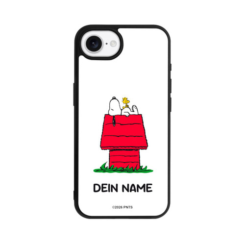 Apple iPhone 17e Base Case Snoopy and Woodstock Classic Personalisierbar