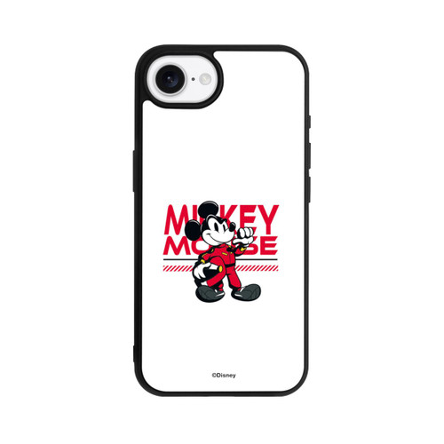 Apple iPhone 17e Base Case Micky Maus Rennfahrer Weiß