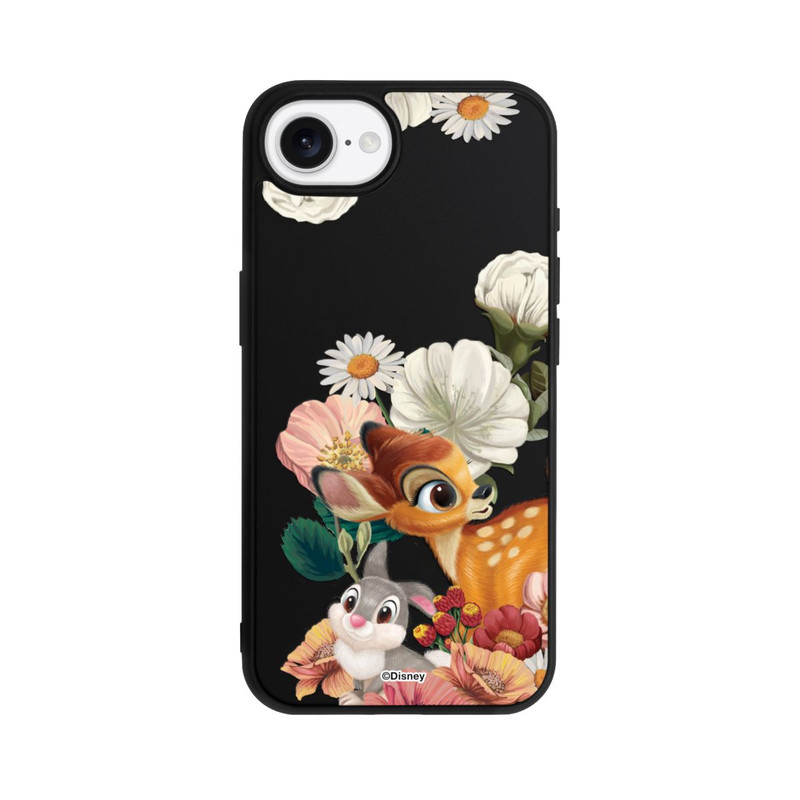 iPhone 17e Base Case Bambi und Klopfer Blumen Transparent