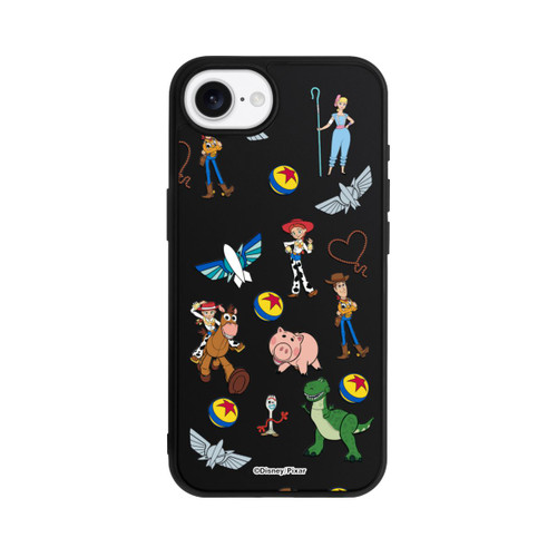 Apple iPhone 17e Base Case Toy Story 5 Hero Toys Pattern Transparent