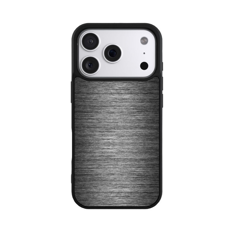iPhone 18 Pro Base Case Metal Look - Anthrazit